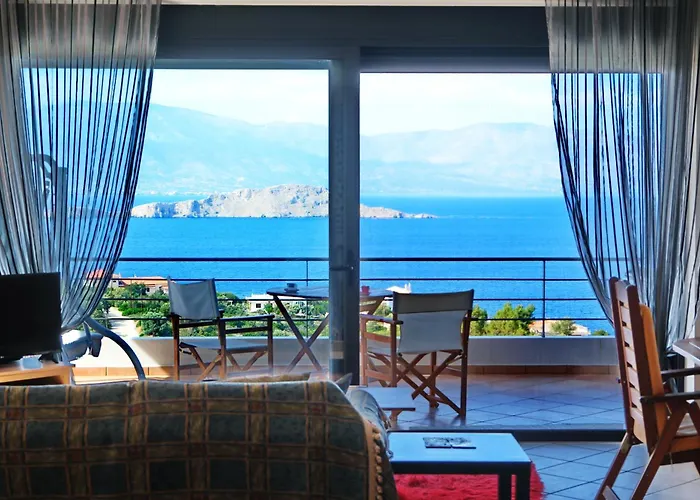 펜션 Sea View Amoni Pefkali
